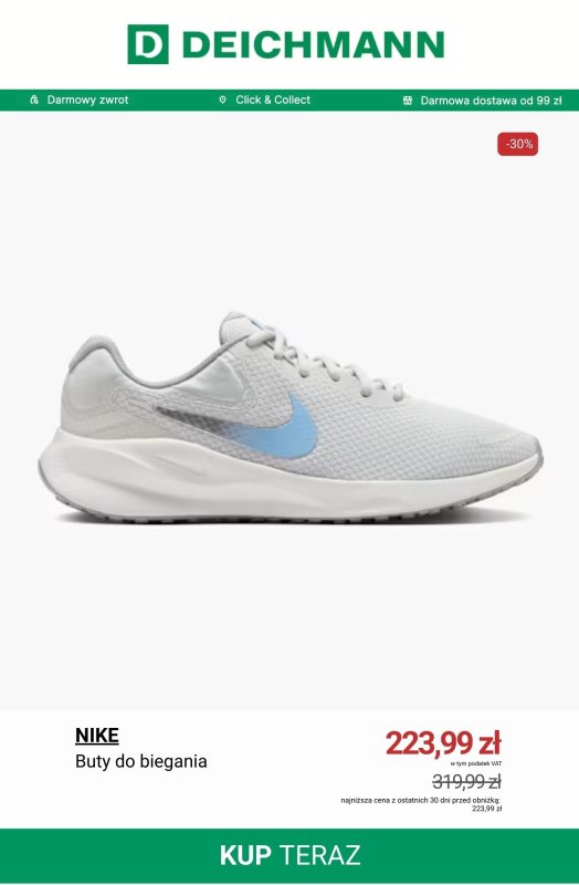 Deichmann - gazetka promocyjna Buty Nike w niskich cenach od czwartku 11.09  - strona 2