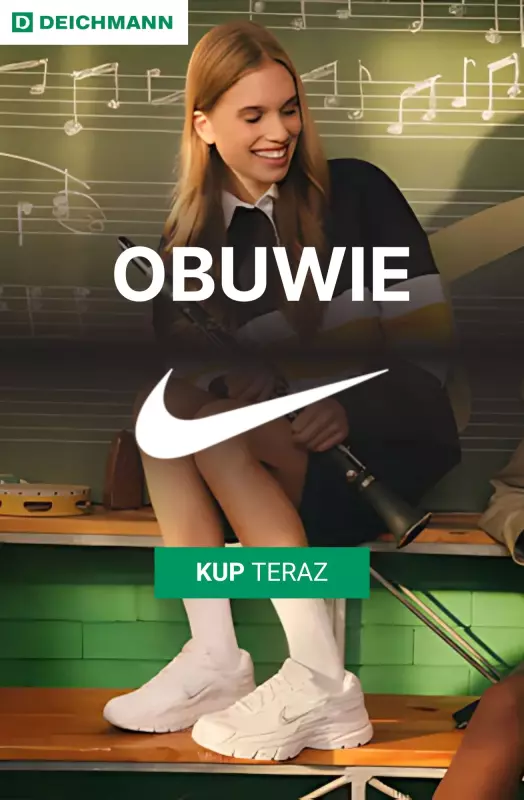 Deichmann - gazetka promocyjna Buty Nike w niskich cenach od czwartku 11.09 