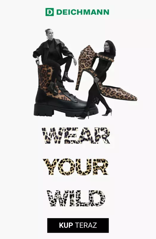 Deichmann - gazetka promocyjna Kampania Wear your wild  