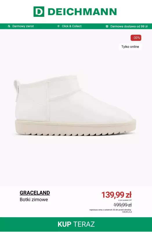 Deichmann - gazetka promocyjna Do -50% na setki artykułów!   - strona 3