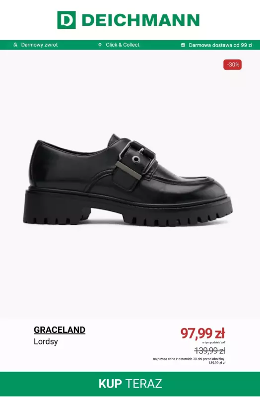 Deichmann - gazetka promocyjna Do -50% na setki artykułów!   - strona 2