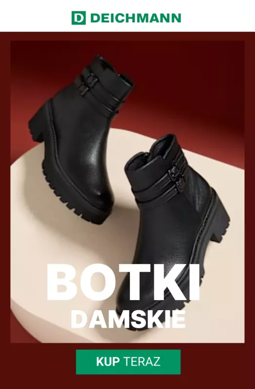 Deichmann - gazetka promocyjna Botki damskie od piątku 19.09 do czwartku 25.09
