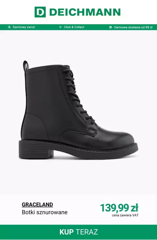 Deichmann - gazetka promocyjna Botki na jesień od 139,99 zł   - strona 2