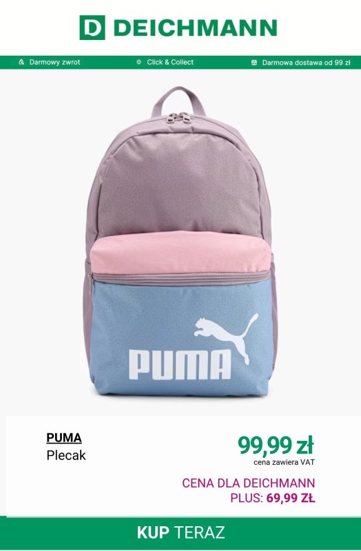 Deichmann - gazetka promocyjna -30% na plecaki i torebki przy zakupach od 99 zł od wtorku 07.10  - strona 12