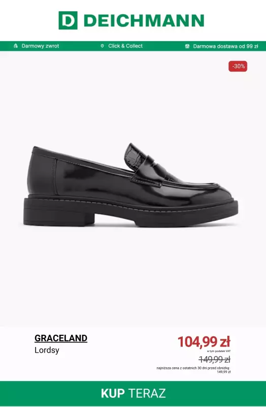 Deichmann - gazetka promocyjna Lordsy na okres przejściowy   - strona 2