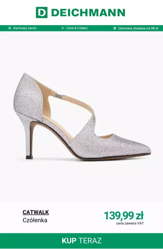 Deichmann - gazetka promocyjna Nowe modele butów na obcasie   - strona 3