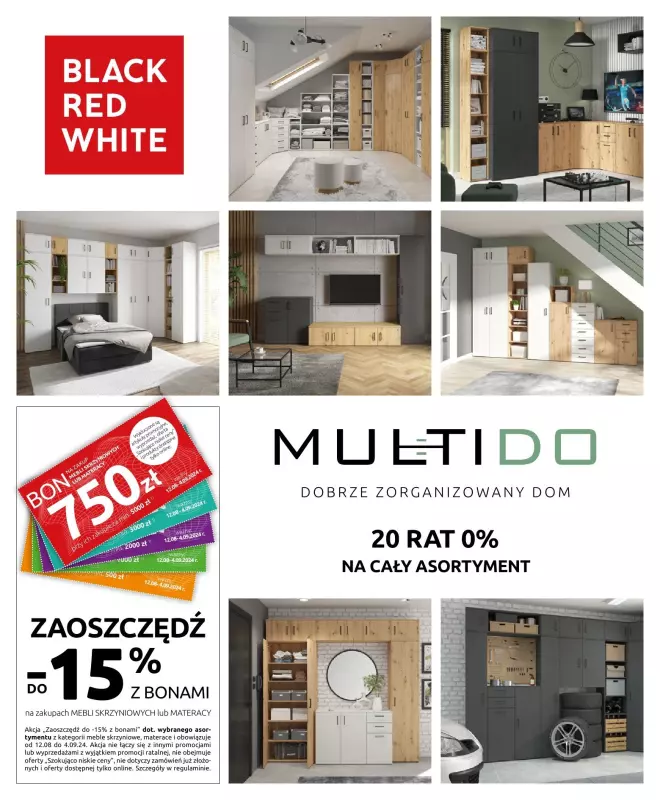 Black Red White - gazetka promocyjna Katalog od piątku 16.08 do środy 04.09