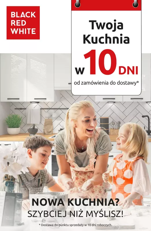 Black Red White - gazetka promocyjna Gazetka Kuchnie od piątku 27.12 do niedzieli 12.01