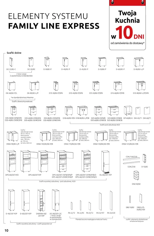 Black Red White - gazetka promocyjna Meble kuchenne do - 50% od wtorku 14.01 do środy 29.01 - strona 10