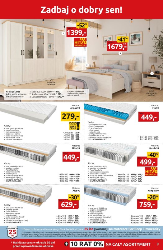 Black Red White - gazetka promocyjna Majowe szaleństwo cen od środy 07.05 do niedzieli 25.05 - strona 9