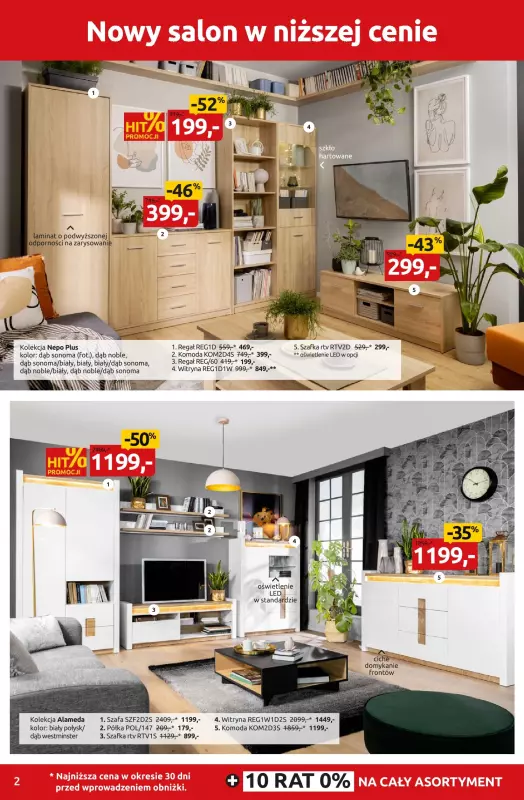 Black Red White - gazetka promocyjna Majowe szaleństwo cen   - strona 2