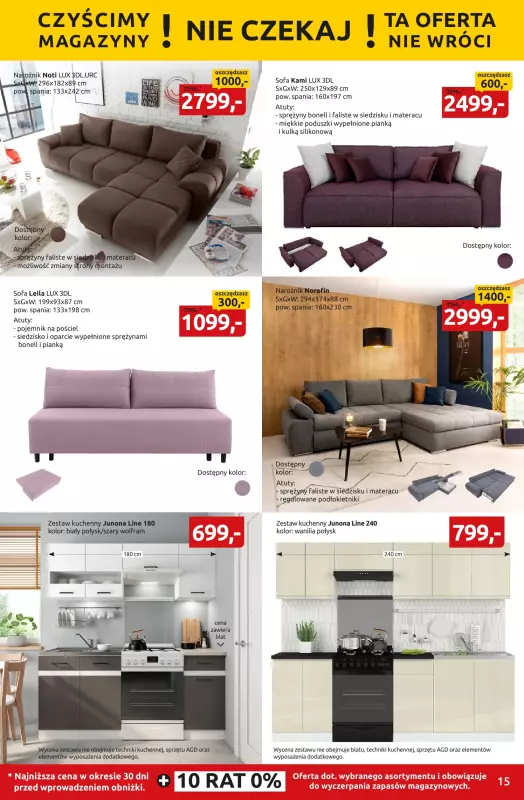 Black Red White - gazetka promocyjna Gorrrące Wyprzedaże do -60% od poniedziałku 16.06 do niedzieli 29.06 - strona 15