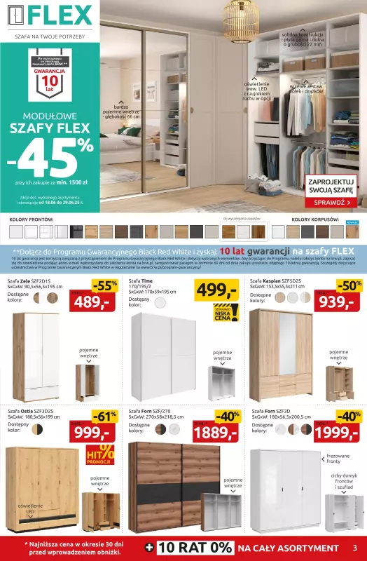 Black Red White - gazetka promocyjna Gorrrące Wyprzedaże do -60% od poniedziałku 16.06 do niedzieli 29.06 - strona 3