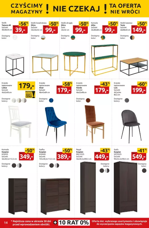 Black Red White - gazetka promocyjna Gorrrące Wyprzedaże do -60% od poniedziałku 16.06 do niedzieli 29.06 - strona 14