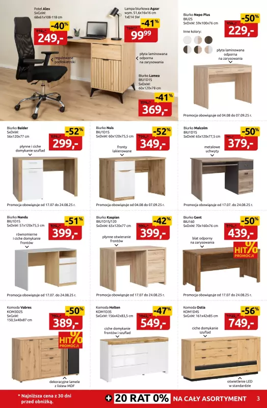 Black Red White - gazetka promocyjna Złap szkolne okazje do -60%   - strona 3