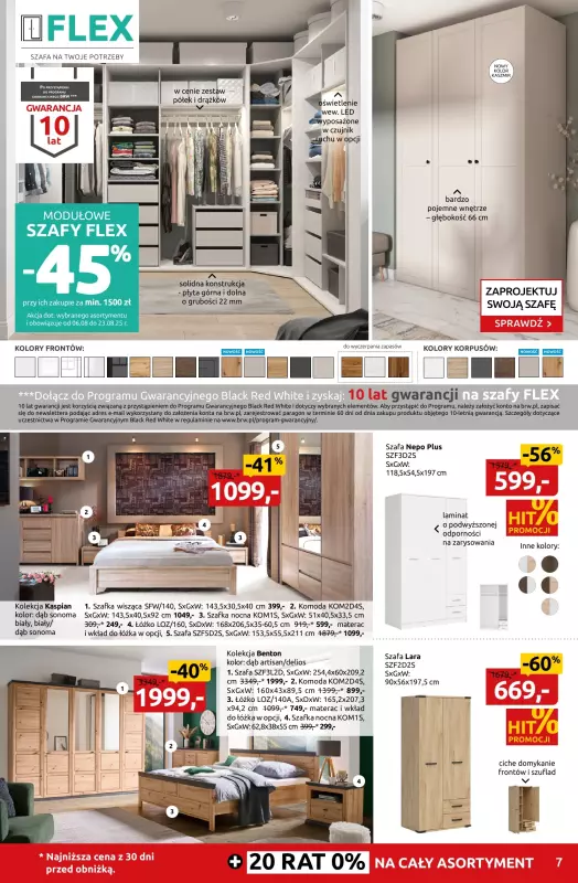Black Red White - gazetka promocyjna Złap szkolne okazje do -60% od poniedziałku 04.08 do niedzieli 24.08 - strona 7