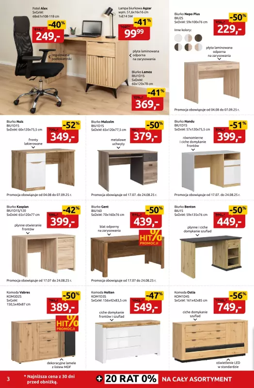 Black Red White - gazetka promocyjna Złap szkolne okazje do -60%   - strona 3
