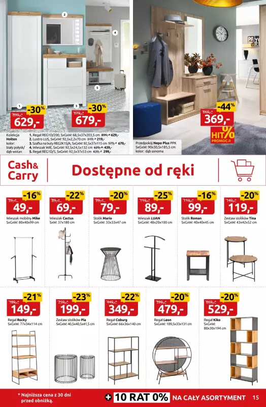 Black Red White - gazetka promocyjna Ostatni dzwonek na szkolne okazje do -55% od poniedziałku 25.08 do niedzieli 07.09 - strona 15