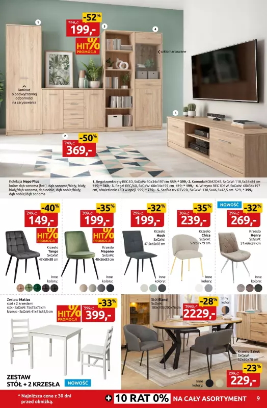 Black Red White - gazetka promocyjna Ostatni dzwonek na szkolne okazje do -55% od poniedziałku 25.08 do niedzieli 07.09 - strona 9