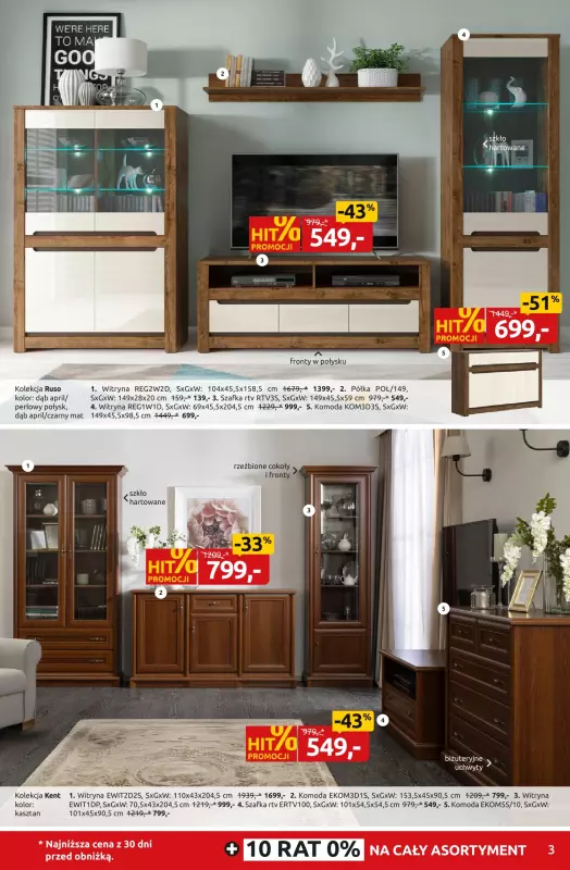 Black Red White - gazetka promocyjna Moc urodzinowych rabatów od poniedziałku 08.09 do środy 24.09 - strona 3