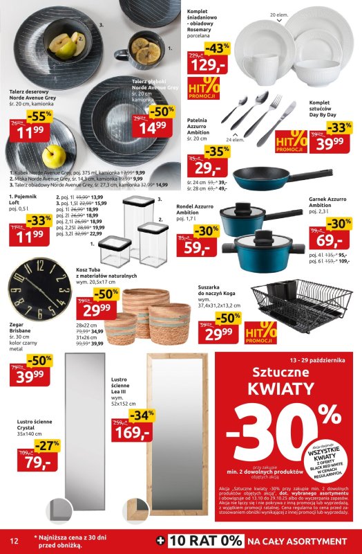 Black Red White - gazetka promocyjna Jesienne RABATOBRANIE do -50% od poniedziałku 13.10 do środy 29.10 - strona 12