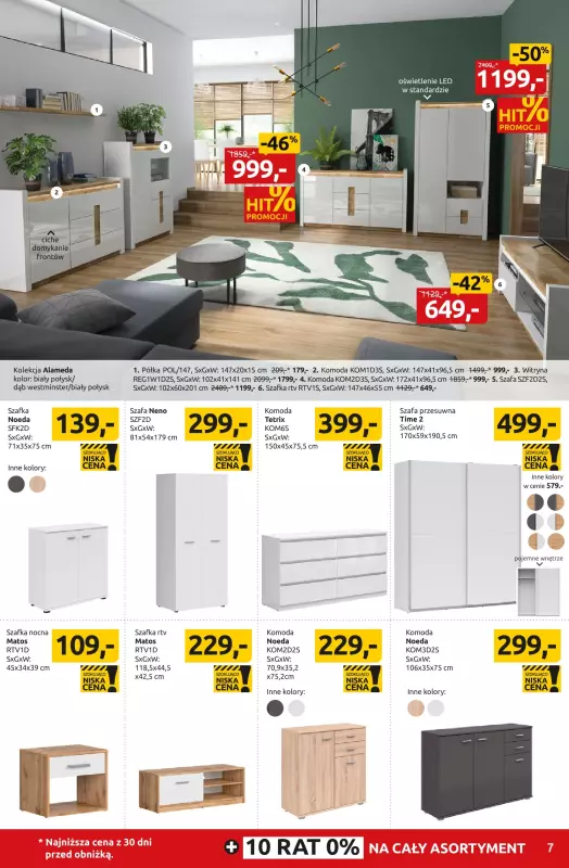 Black Red White - gazetka promocyjna Jesienne RABATOBRANIE do -50% od poniedziałku 13.10 do środy 29.10 - strona 7
