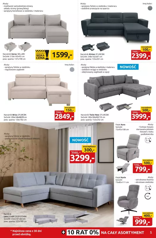Black Red White - gazetka promocyjna Jesienne RABATOBRANIE do -50% od poniedziałku 13.10 do środy 29.10 - strona 5