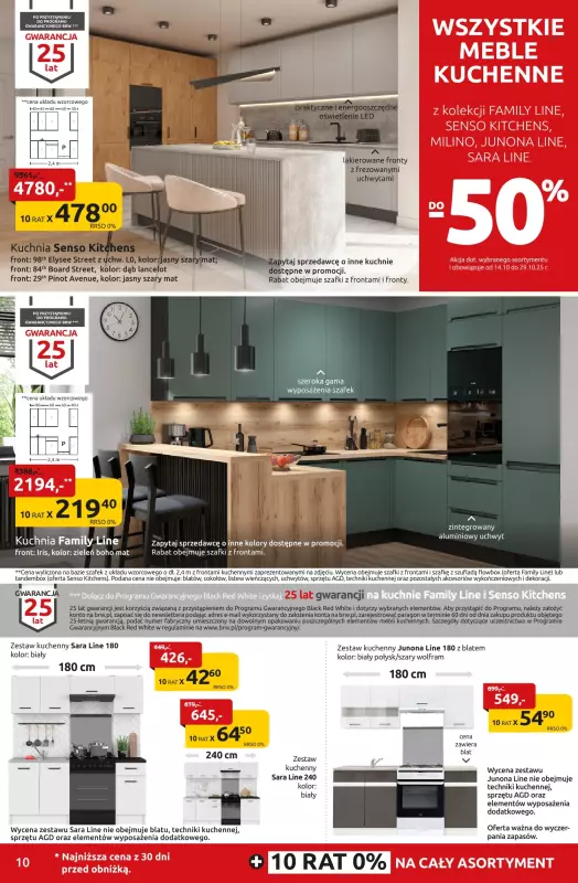 Black Red White - gazetka promocyjna Jesienne RABATOBRANIE do -50% od poniedziałku 13.10 do środy 29.10 - strona 10