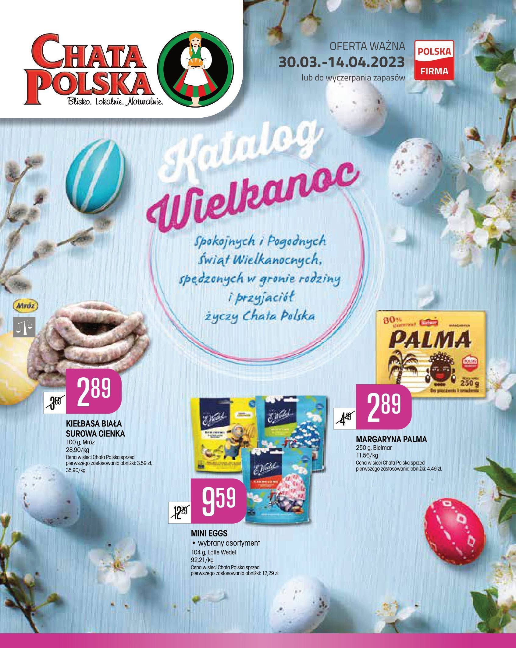 Chata Polska - Święta z Chatą Polską ważna od 30.03 - strona 1