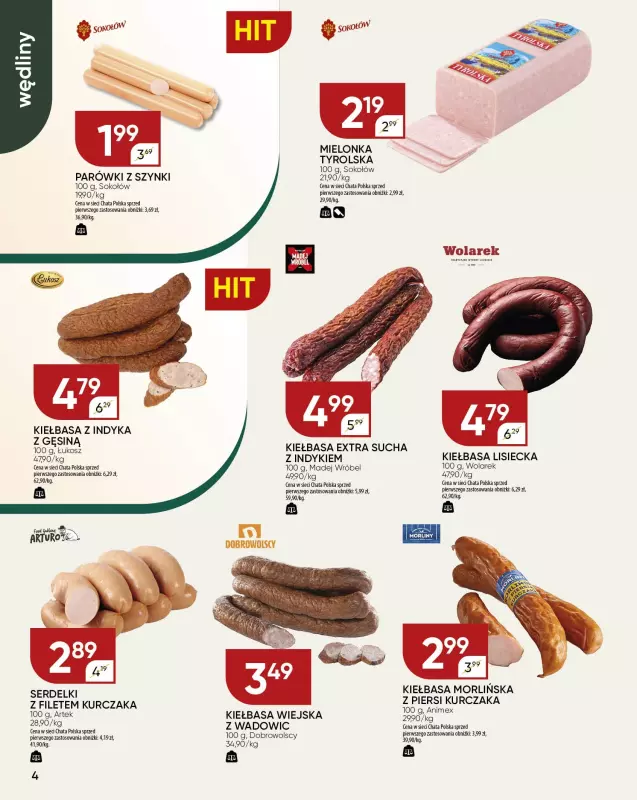 Chata Polska - gazetka promocyjna Gazetka od czwartku 07.11 do niedzieli 17.11 - strona 4