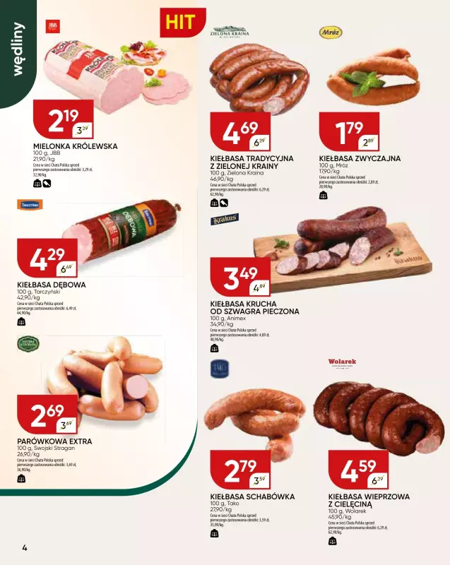 Chata Polska - gazetka promocyjna Gazetka od czwartku 21.11 do niedzieli 01.12 - strona 4