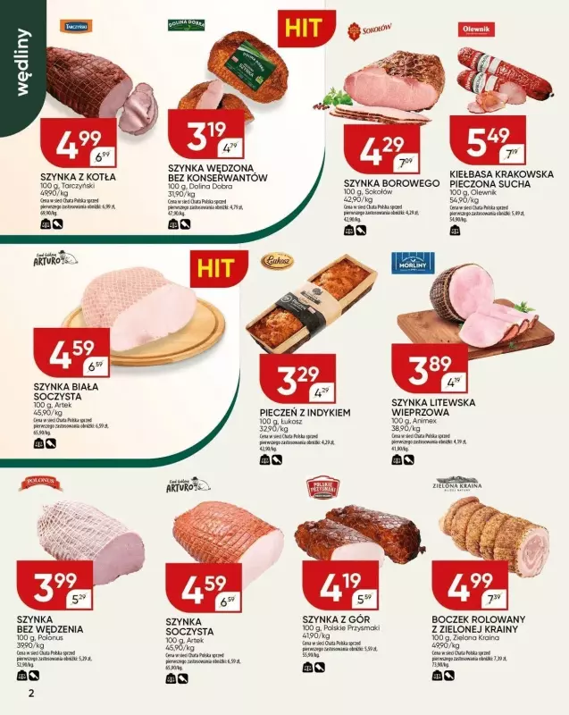 Chata Polska - gazetka promocyjna Gazetka od poniedziałku 16.12 do wtorku 24.12 - strona 2