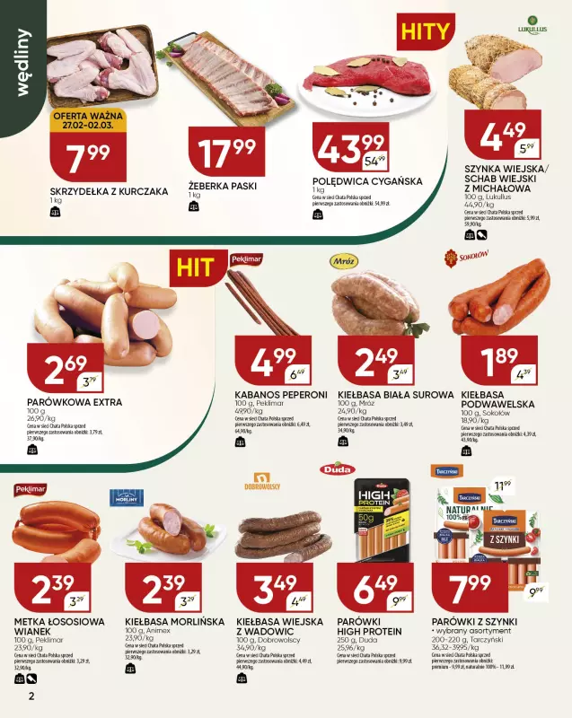 Chata Polska - gazetka promocyjna Gazetka od czwartku 27.02 do niedzieli 09.03 - strona 3