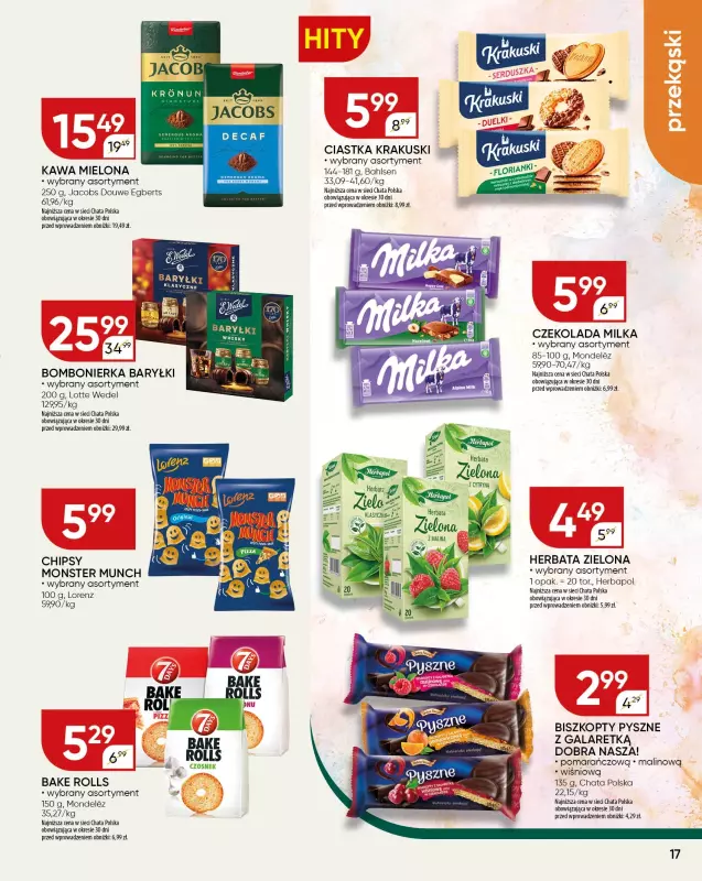 Chata Polska - gazetka promocyjna Gazetka od czwartku 08.05 do niedzieli 18.05 - strona 17
