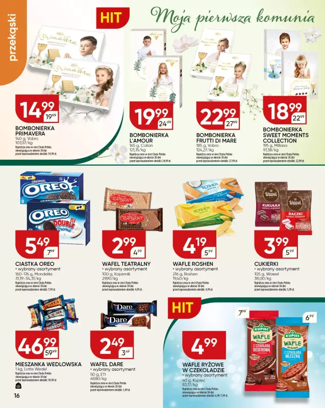 Chata Polska - gazetka promocyjna Gazetka od czwartku 08.05 do niedzieli 18.05 - strona 16