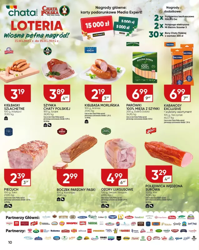 Chata Polska - gazetka promocyjna Gazetka od czwartku 08.05 do niedzieli 18.05 - strona 10
