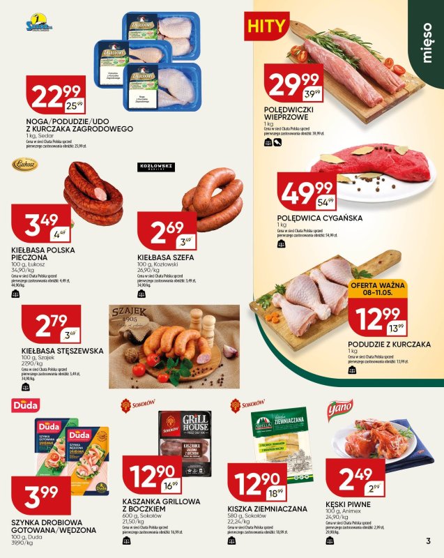 Chata Polska - gazetka promocyjna Gazetka od czwartku 08.05 do niedzieli 18.05 - strona 3