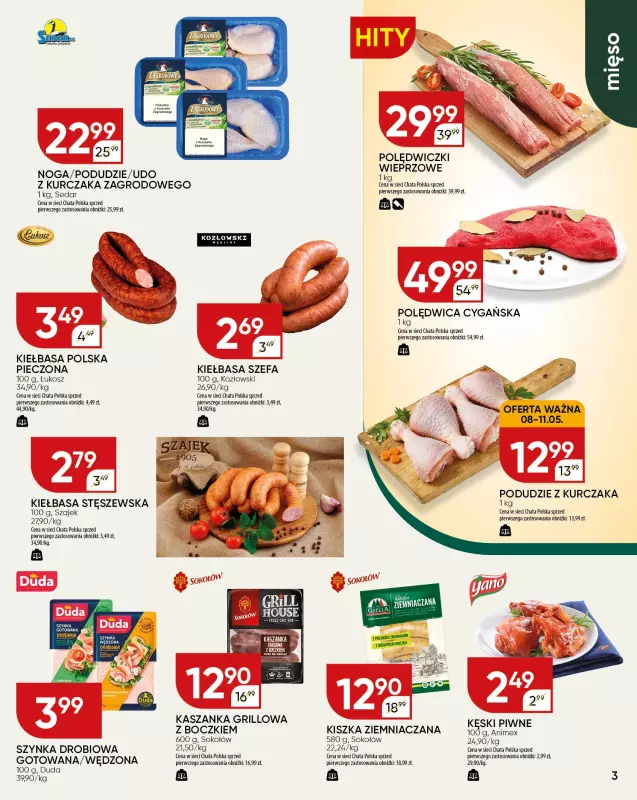 Chata Polska - gazetka promocyjna Gazetka od czwartku 08.05 do niedzieli 18.05 - strona 3