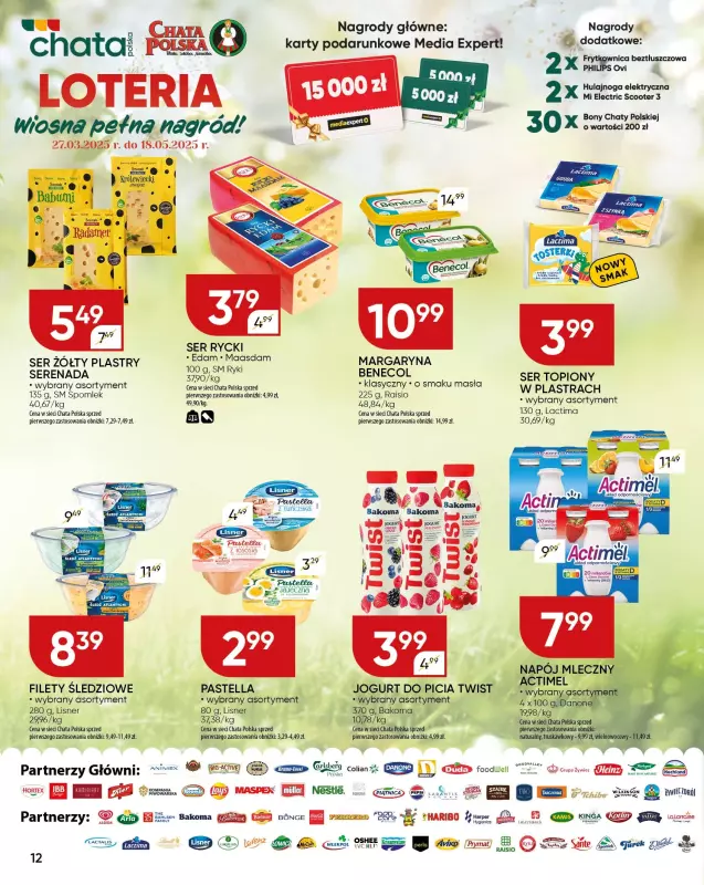 Chata Polska - gazetka promocyjna Gazetka od czwartku 08.05 do niedzieli 18.05 - strona 12