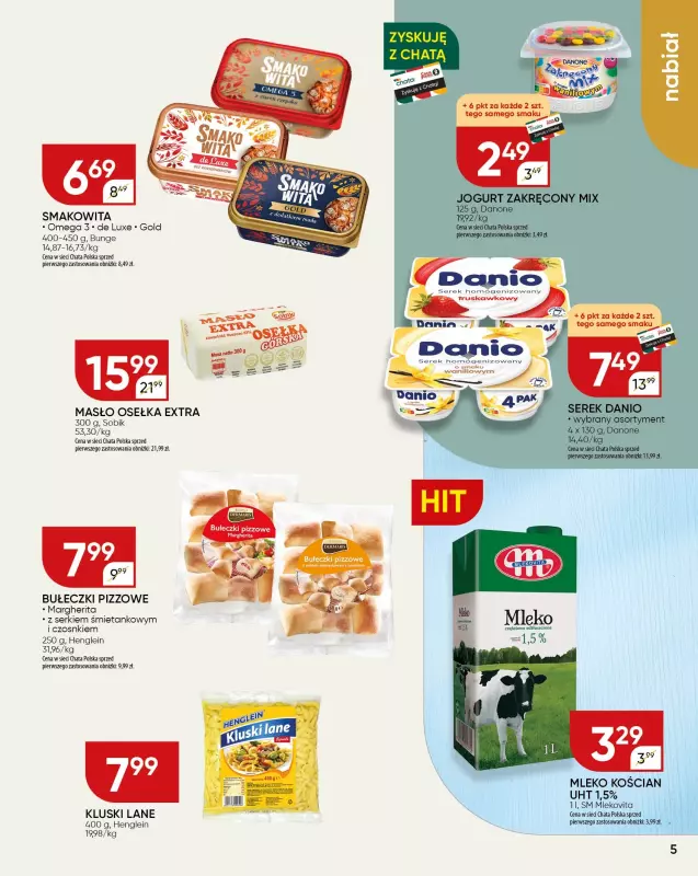 Chata Polska - gazetka promocyjna Gazetka od czwartku 08.05 do niedzieli 18.05 - strona 5