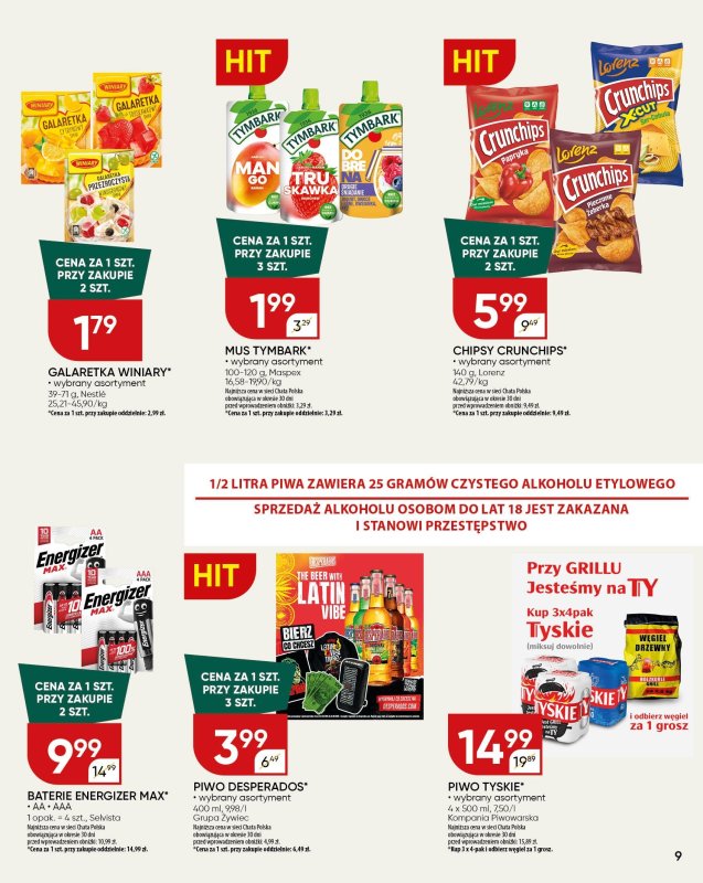 Chata Polska - gazetka promocyjna Gazetka od czwartku 08.05 do niedzieli 18.05 - strona 9