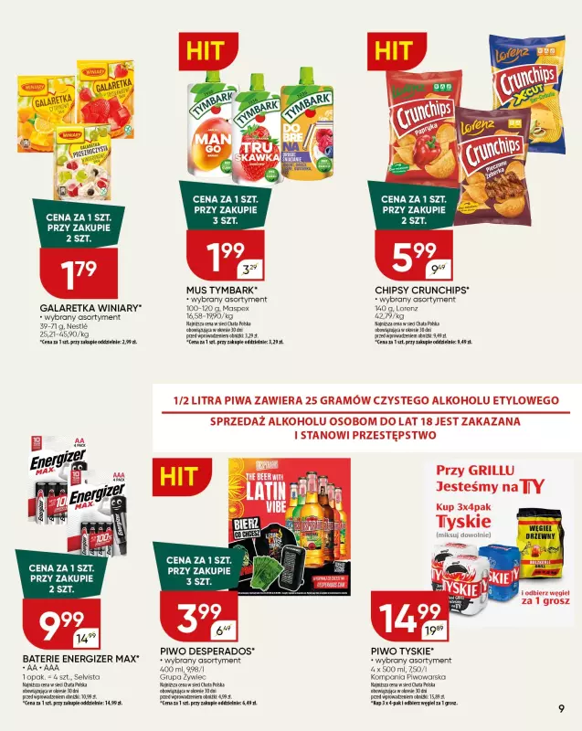 Chata Polska - gazetka promocyjna Gazetka od czwartku 08.05 do niedzieli 18.05 - strona 9