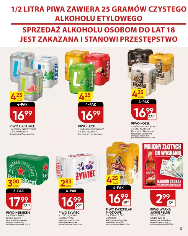 Chata Polska - gazetka promocyjna Gazetka od czwartku 22.05 do niedzieli 01.06 - strona 17
