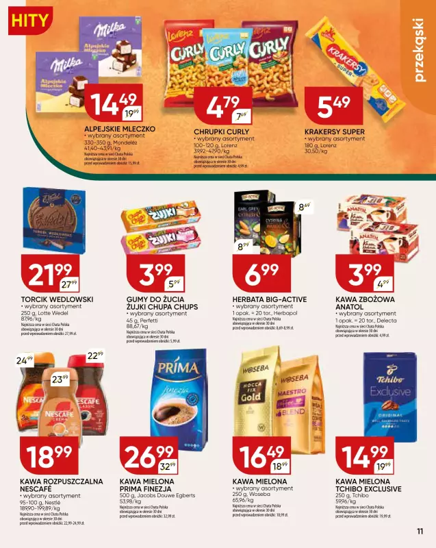Chata Polska - gazetka promocyjna Gazetka od czwartku 22.05 do niedzieli 01.06 - strona 11