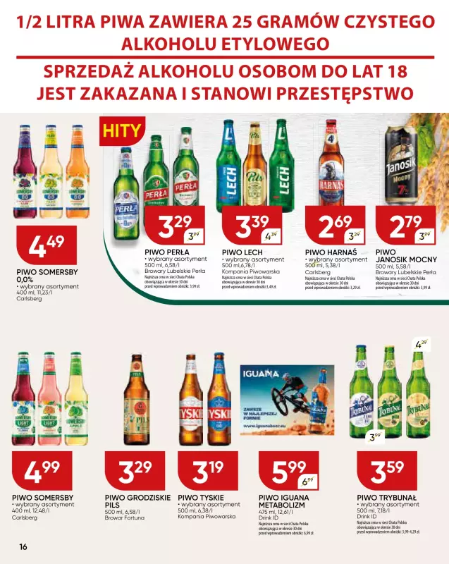 Chata Polska - gazetka promocyjna Gazetka od czwartku 22.05 do niedzieli 01.06 - strona 16