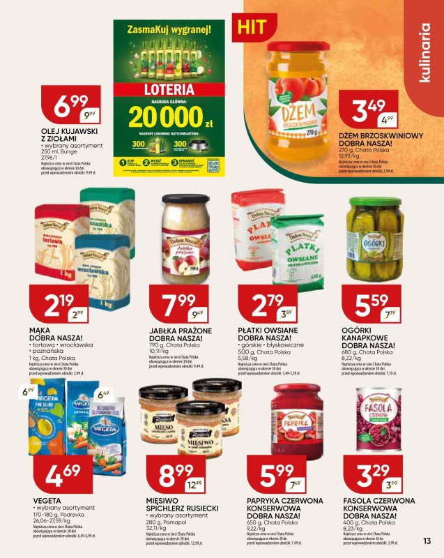 Chata Polska - gazetka promocyjna Gazetka od czwartku 22.05 do niedzieli 01.06 - strona 13