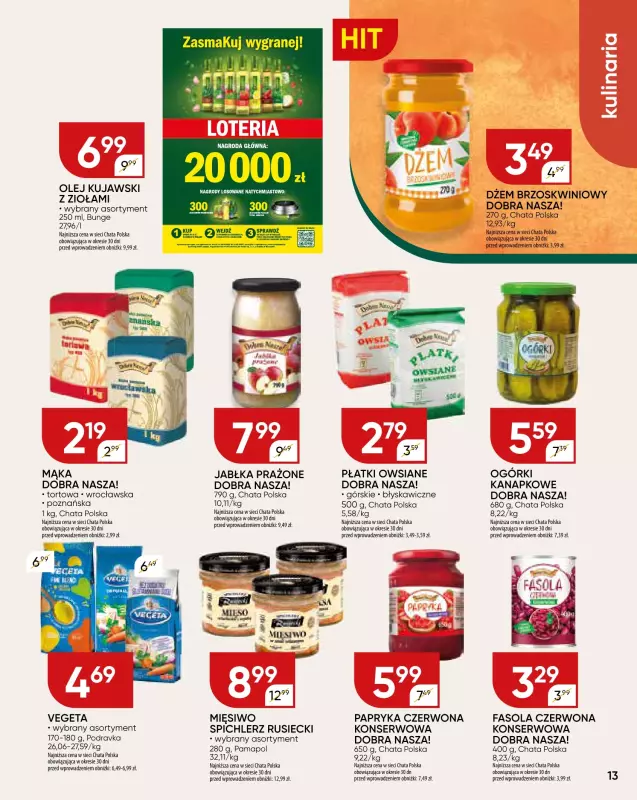 Chata Polska - gazetka promocyjna Gazetka od czwartku 22.05 do niedzieli 01.06 - strona 13