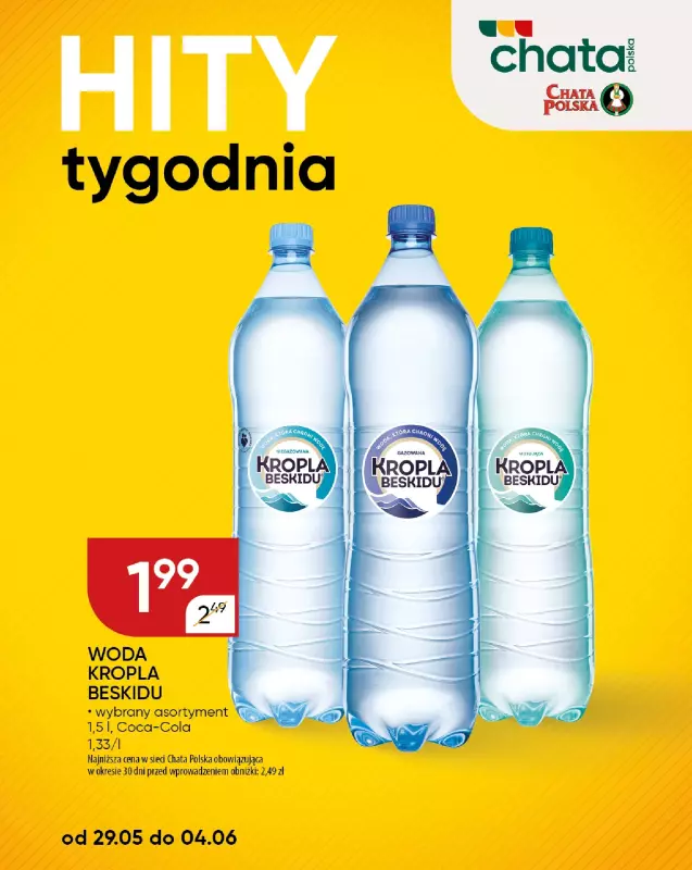 Chata Polska - gazetka promocyjna Hity tygodnia  