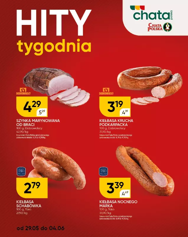 Chata Polska - gazetka promocyjna Hity tygodnia   - strona 2