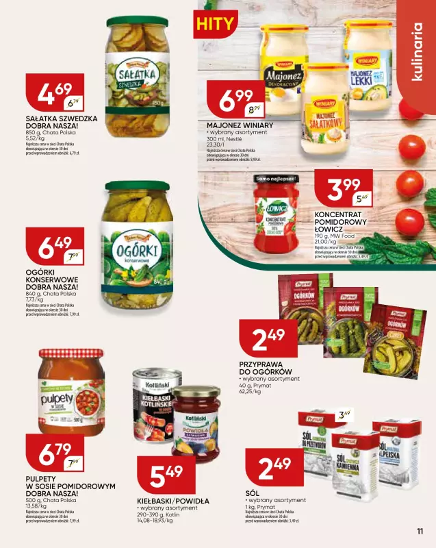 Chata Polska - gazetka promocyjna Gazetka od czwartku 05.06 do niedzieli 15.06 - strona 11